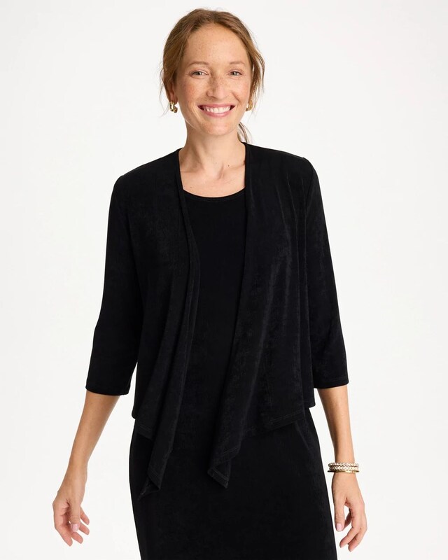Travelers Drape Tie-Front Cardigan - image 1